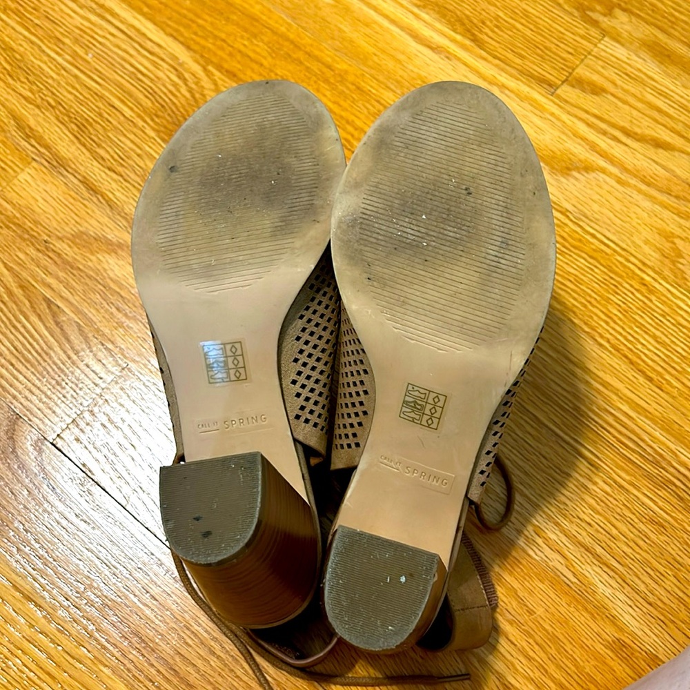 Call It Spring Platform Block Heeled Sandals - image 4